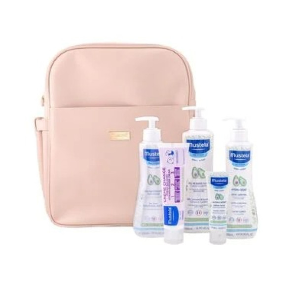 Mustela Bebé Mochila de Maternidade Rosa